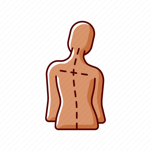 Posture, back health, pain, spine icon - Download on Iconfinder