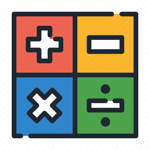 Calculate, calculator, device, electronic, gadget, math icon - Download on Iconfinder