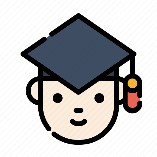 Bachelor, character, degree, education, graduate, holder, success icon - Download on Iconfinder