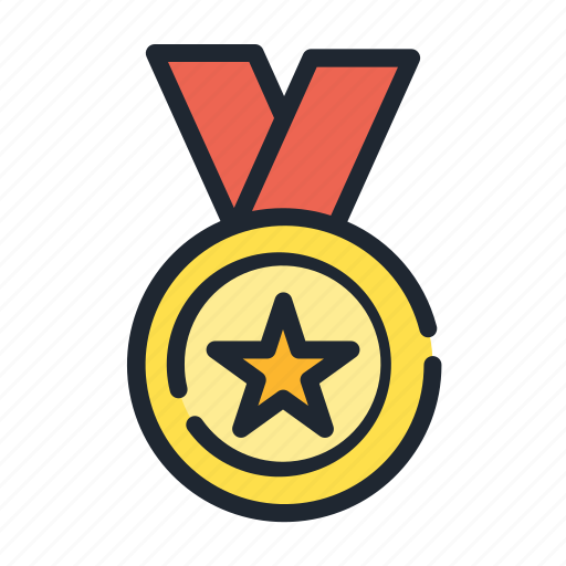 Award, badge, medal, ribbon, sign, winner icon - Download on Iconfinder