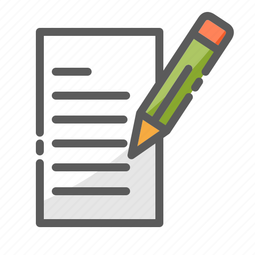 Education, learning, note, pen, pencil, school, study icon - Download on Iconfinder