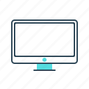 computer, display, monitor, office, screen