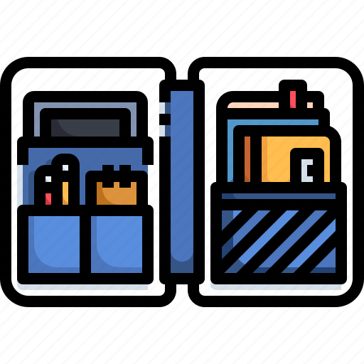 Case, education, office, pencil, tool icon - Download on Iconfinder