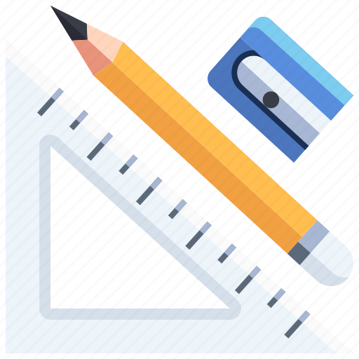 Drawing, measure, pencil, ruler, tool icon - Download on Iconfinder