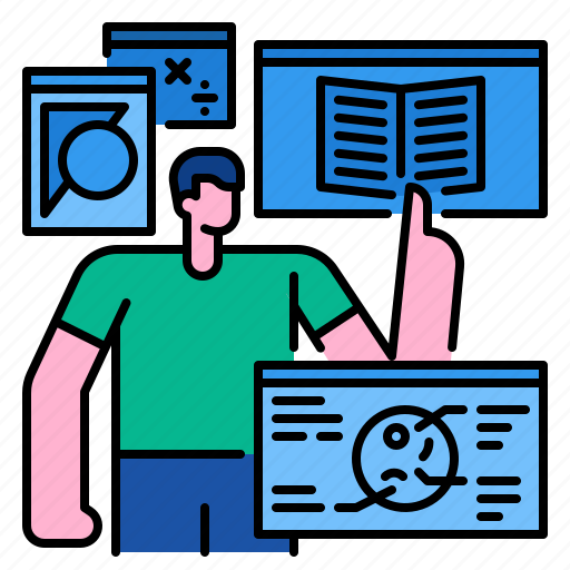 Education, elearning, internet, online, school, technology icon - Download on Iconfinder