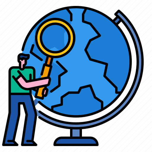 Education, globe, knowledge, map, simulation, world icon - Download on Iconfinder