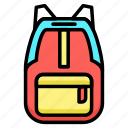 backpack, bag, rucksack, school