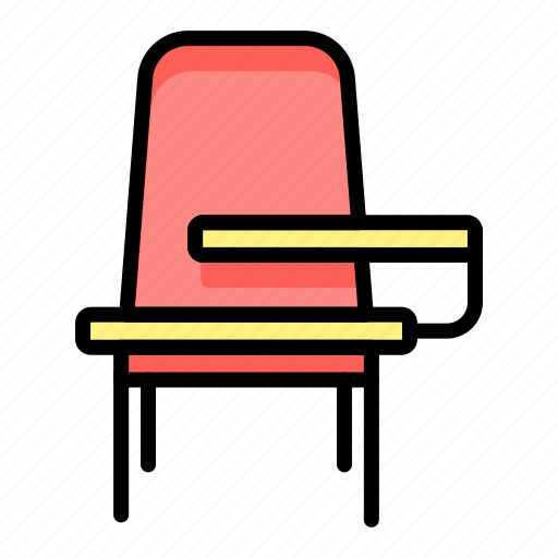 Chair, claassroom, college, studying icon - Download on Iconfinder