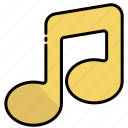 music note, music, sound, instrument, song, school, education