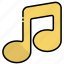 music note, music, sound, instrument, song, school, education 