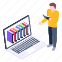 digital library, online library, online books, ebooks, online education 
