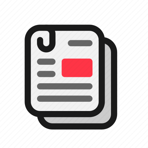 Assignment, task, homework, sheet, school, project, writing icon - Download on Iconfinder