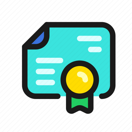 Certificate, license, diploma, university, school, college, certification icon - Download on Iconfinder