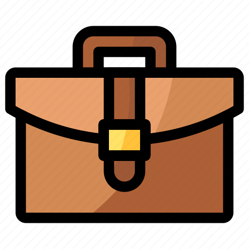 Briefcase, business, bag, suitcase, luggage icon - Download on Iconfinder