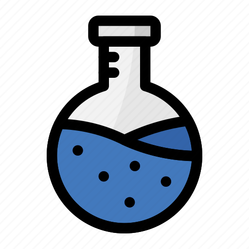 Flask, science, laboratory, chemistry, lab icon - Download on Iconfinder