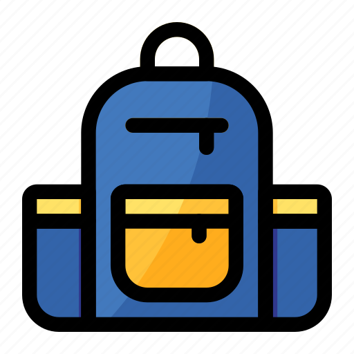 Ransel, backpack, bag, school, education, travel icon - Download on Iconfinder