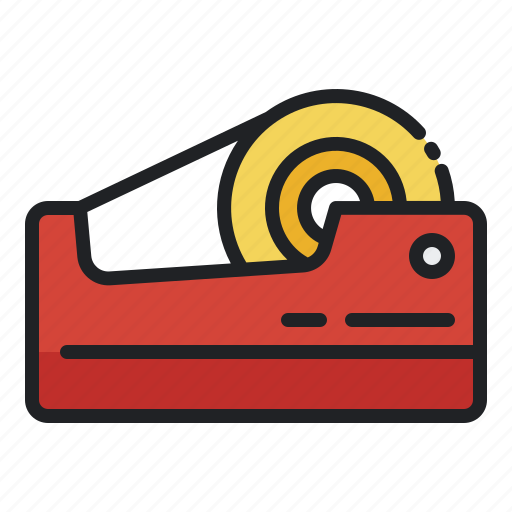 Tape, adhesive, strip, document, office, equipment icon - Download on Iconfinder