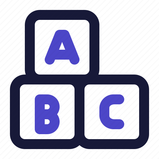 Abc, block, alphabet, letter, cube icon - Download on Iconfinder