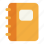 agenda, bookmark, business, address, book, notebook 