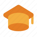 graduation, hat, school