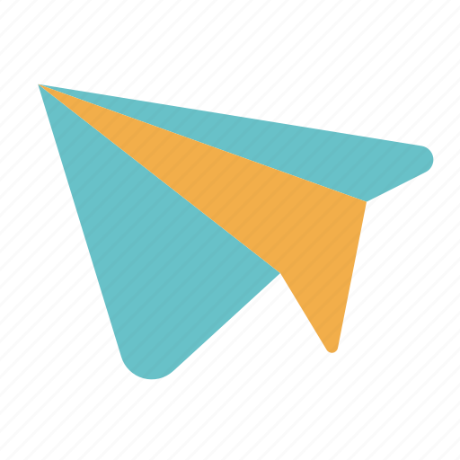 Paper-plane, fly, send, paper, mail, message, paper plane icon - Download on Iconfinder