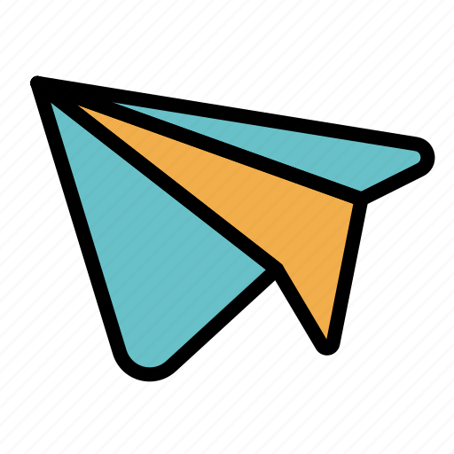 Paper-plane, fly, send, paper, mail, paper plane, plane icon - Download on Iconfinder