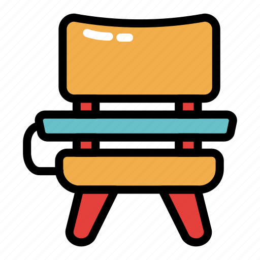 Chair-student, chair, furniture icon - Download on Iconfinder