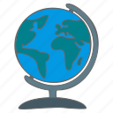 globe, world, earth, planet, education, school, geography