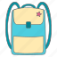 schoolbag, bag, bagpack, education, student, study, school 
