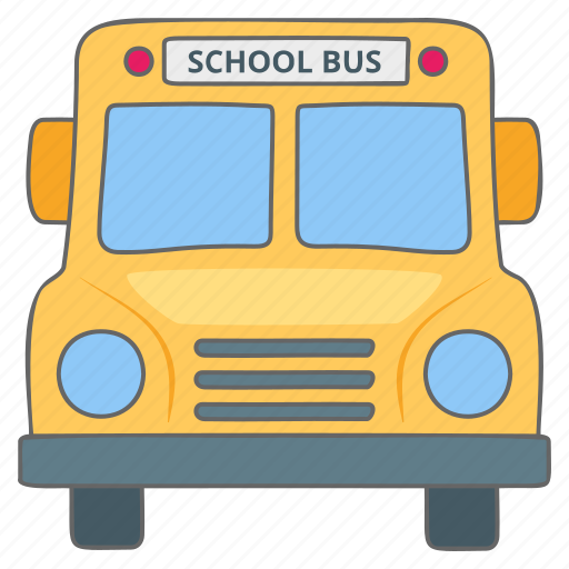 Schoolbus, bus, school, student, transport, education, vehicle icon - Download on Iconfinder