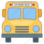 schoolbus, bus, school, student, transport, education, vehicle 