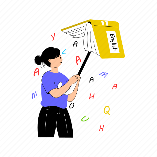 English, learning, school, study, knowledge, language, student icon - Download on Iconfinder