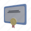 certificate, education, award, trophy, winner, diploma, study, degree, medal 