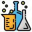 beaker, chemistry, research, school, test, tube 