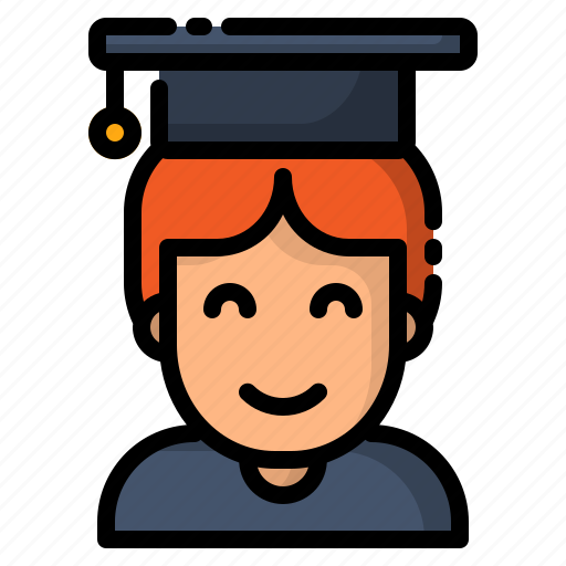Boy, college, degree, education, graduate, man, school icon - Download on Iconfinder