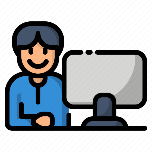 Computer, education, learning, online, student icon - Download on Iconfinder