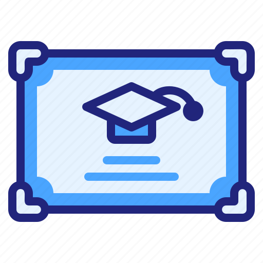 Certificate, award, graduation, diploma, qualification icon - Download on Iconfinder