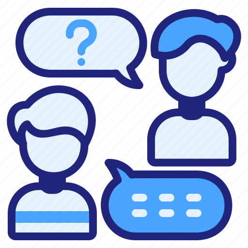 Discussion, chat, communication, talk, support icon - Download on Iconfinder