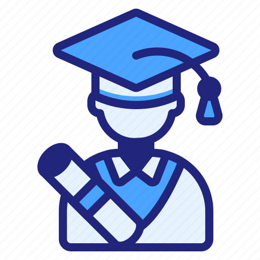 Graduated, education, avatar, pass, graduation icon - Download on Iconfinder