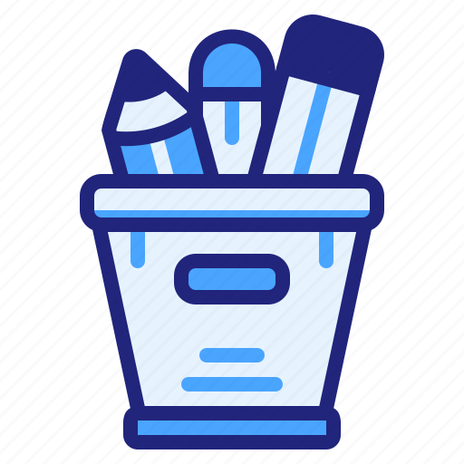 Pencil, case, pencils, stationary, stationery icon - Download on Iconfinder