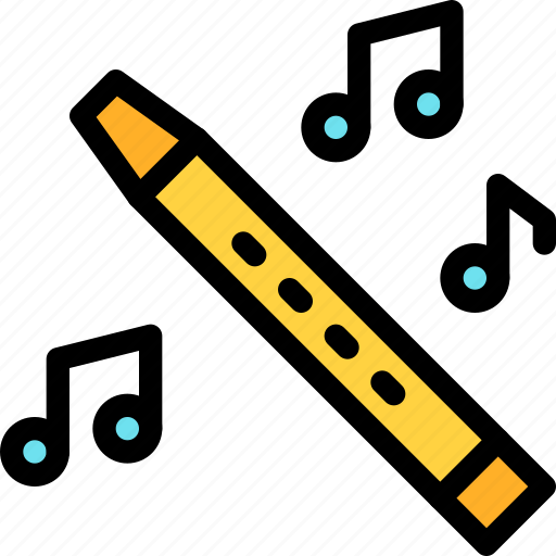 Education, flute, music, school icon - Download on Iconfinder