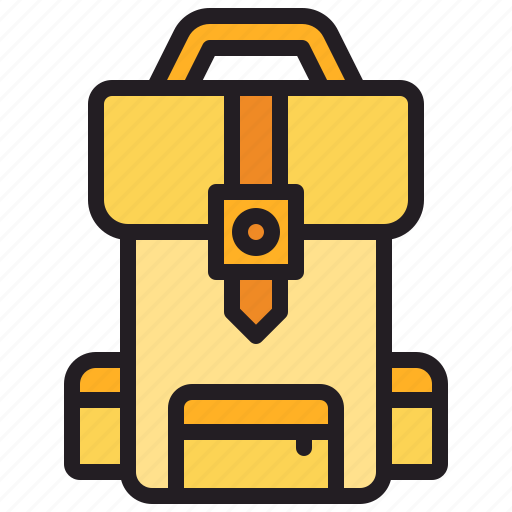 Backpack, bag, education, luggage, school icon - Download on Iconfinder