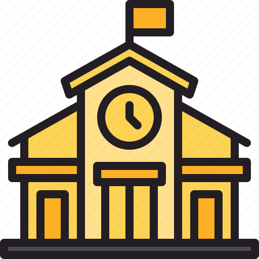 Building, education, school, study, university icon - Download on Iconfinder