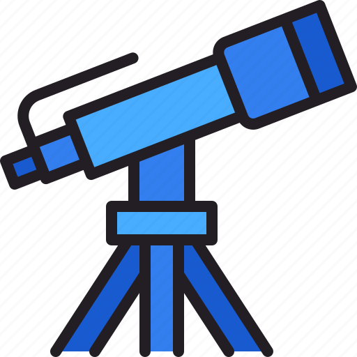 Astronomy, education, school, space, telescope icon - Download on Iconfinder
