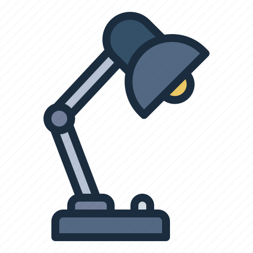 Desk, lamp, school, education, learning icon - Download on Iconfinder