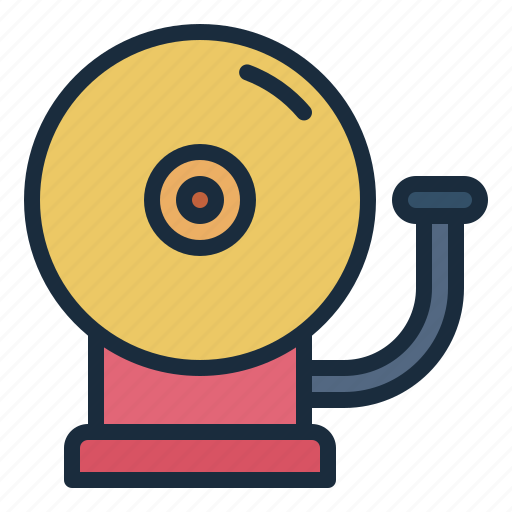 Bell, school, education, learning icon - Download on Iconfinder