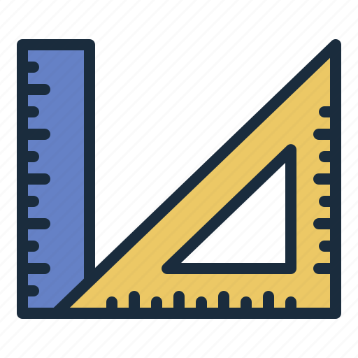 Ruler, measurement, school, education, learning icon - Download on Iconfinder