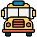 school bus, bus, vehicle, transportation, bus school, automobile, public transportation