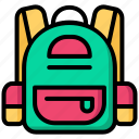 school bag, backpack, bag, luggage, baggage, travel, education