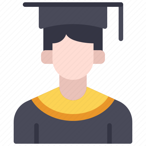 Avatar, college, graduation, man, student icon - Download on Iconfinder